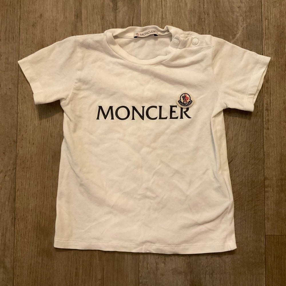 Moncler shirt toddler boys size 18-24 months